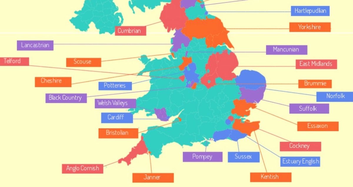 How Many English Accents In England