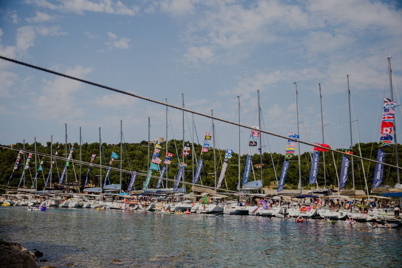 Yacht Week Croatia boats