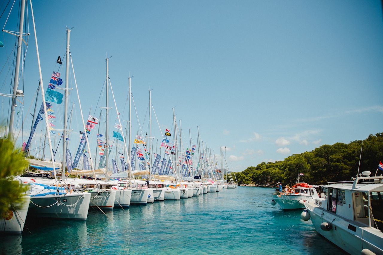 Yacht Week Croatia boats
