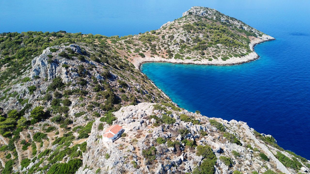 Agistri island, Greece