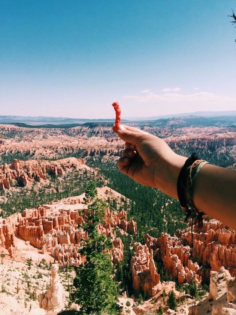 Bryce National Park with Hot Cheeto