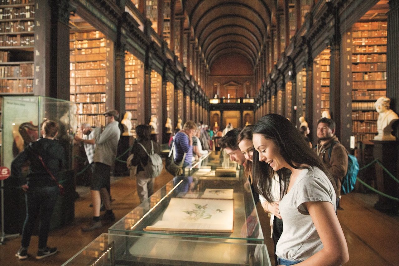 Trinity Library Dublin Ireland