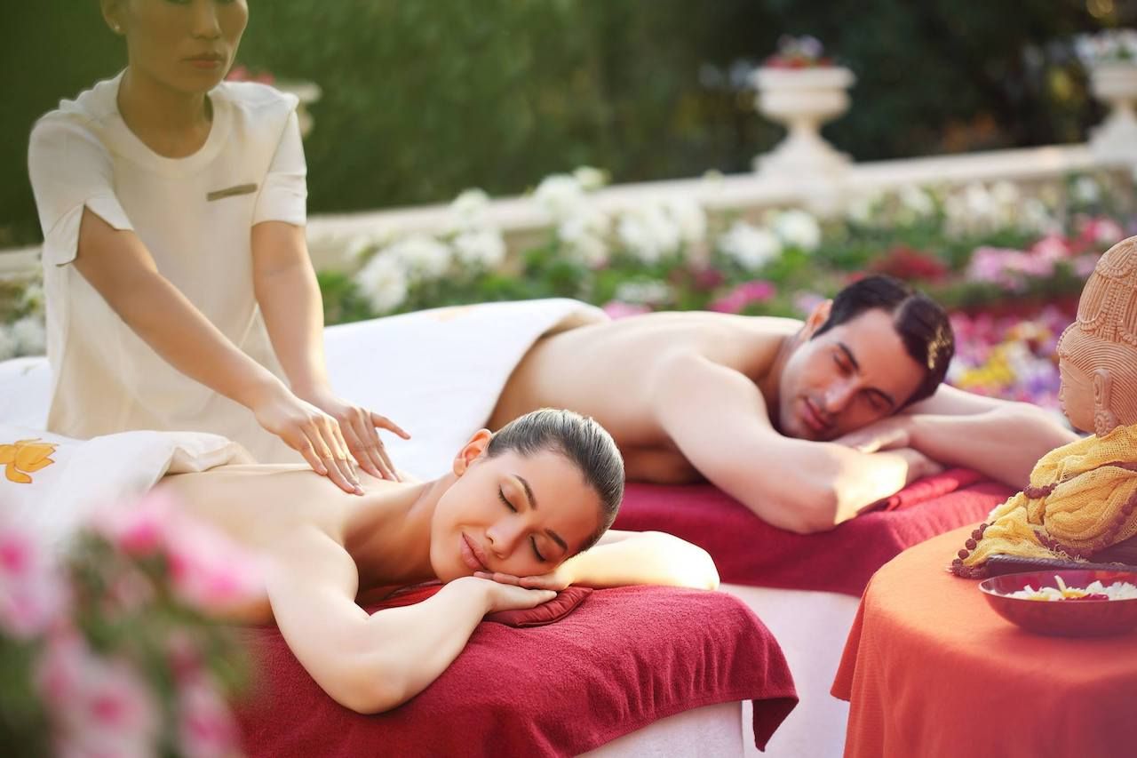Massages at Ananda Spa in India