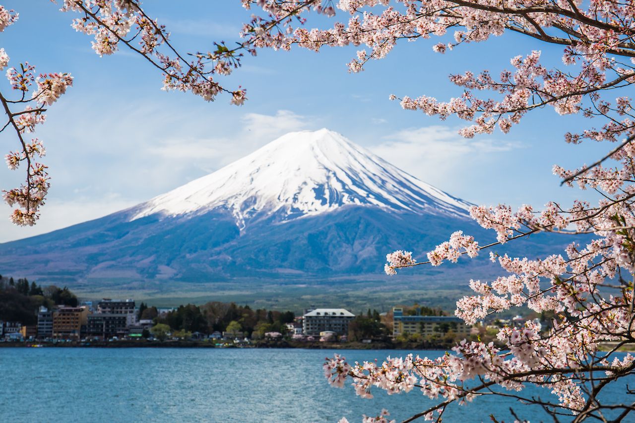 Mount Fuji from Lake Kawaguchiko