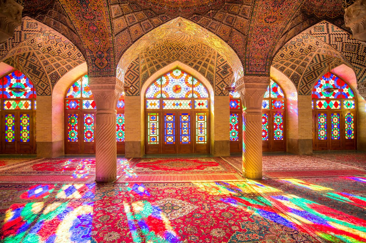 Shiraz Mosque in Iran