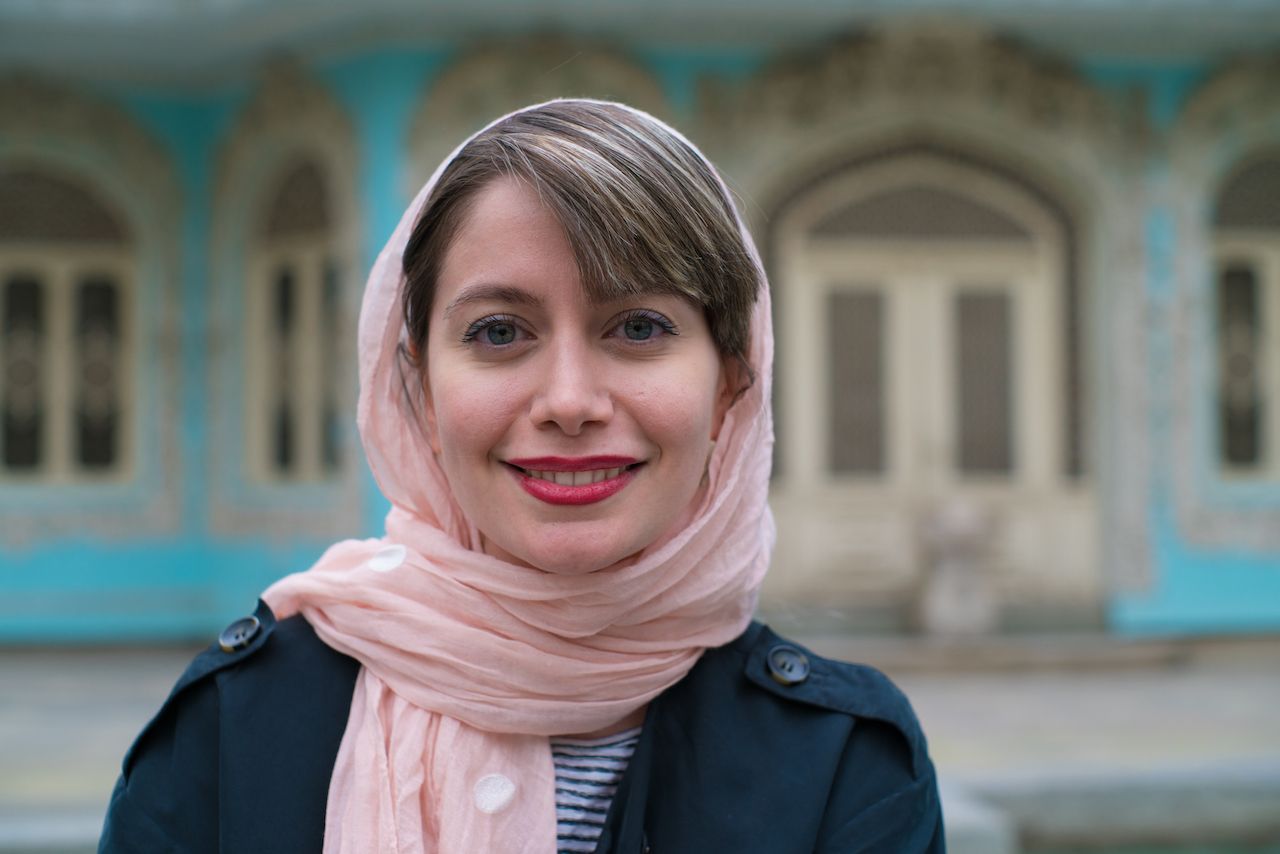 Young Iranian woman