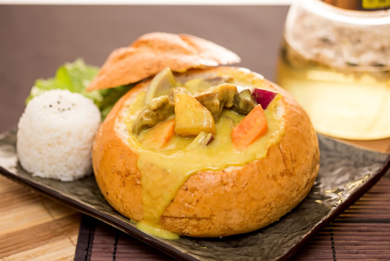 curry bread set