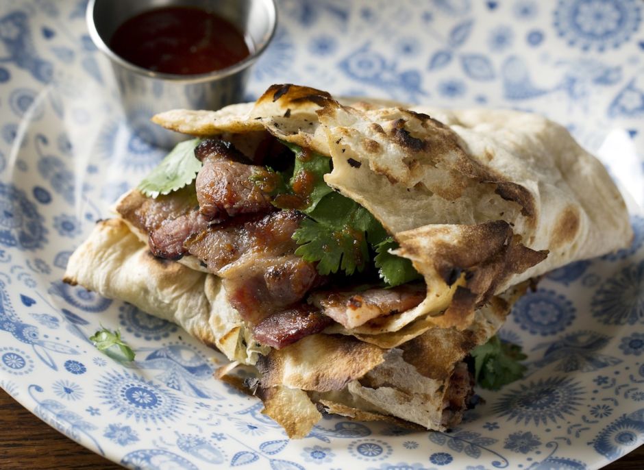 Bacon nan dishoom Lodon food