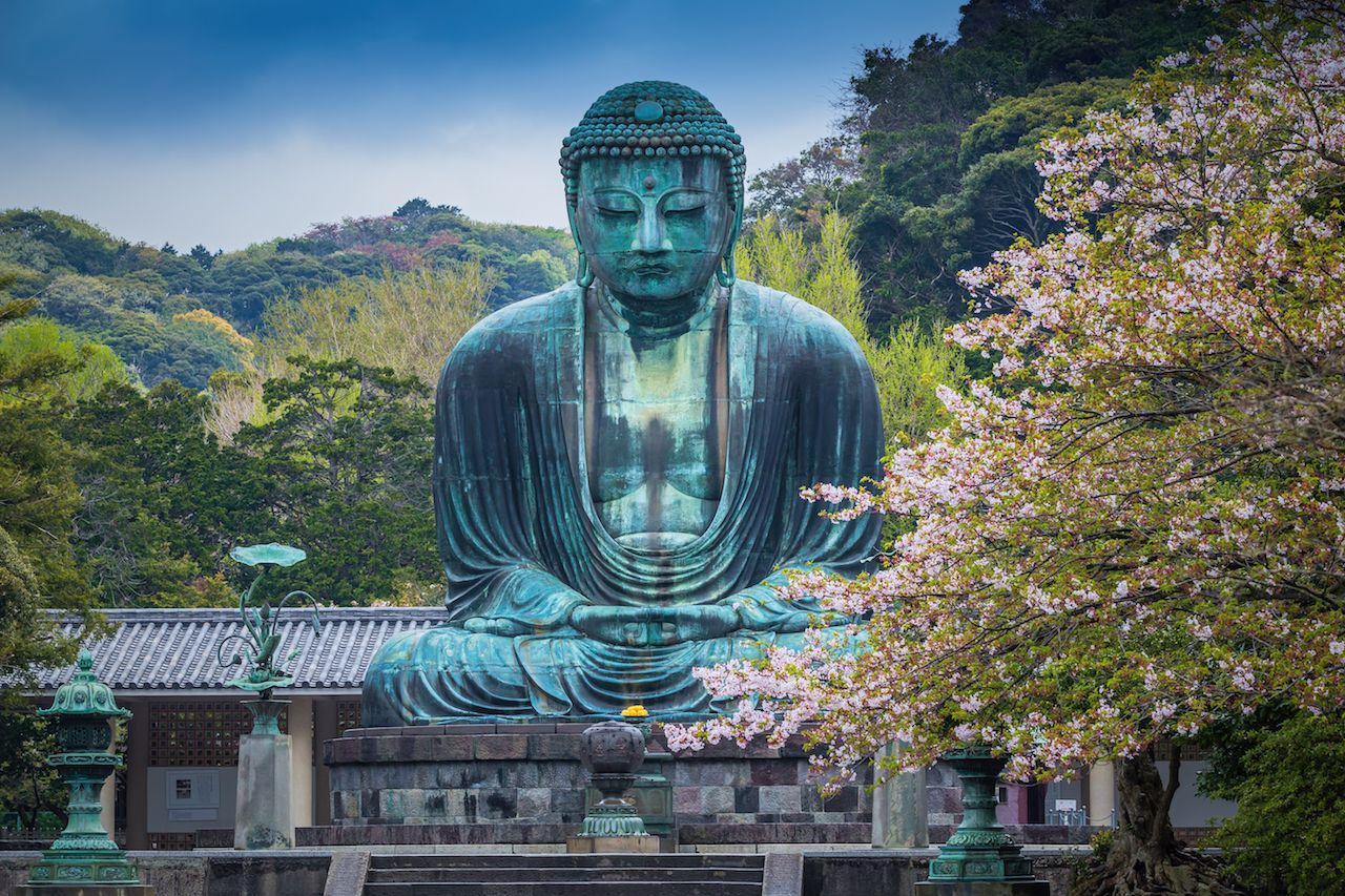 Great buddha in Kamakura, japan