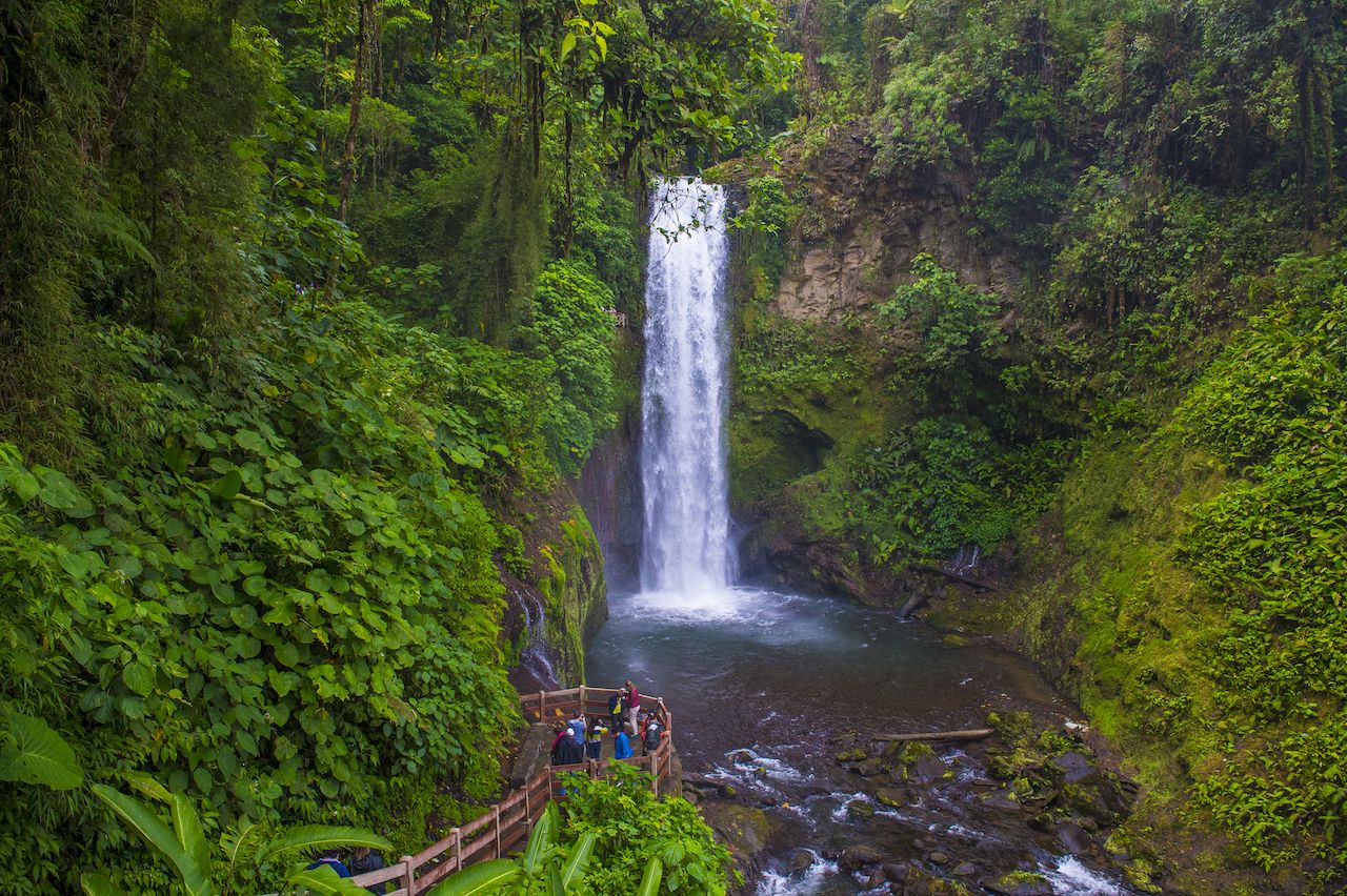 La Paz Waterfall Gardens in Costa Rica