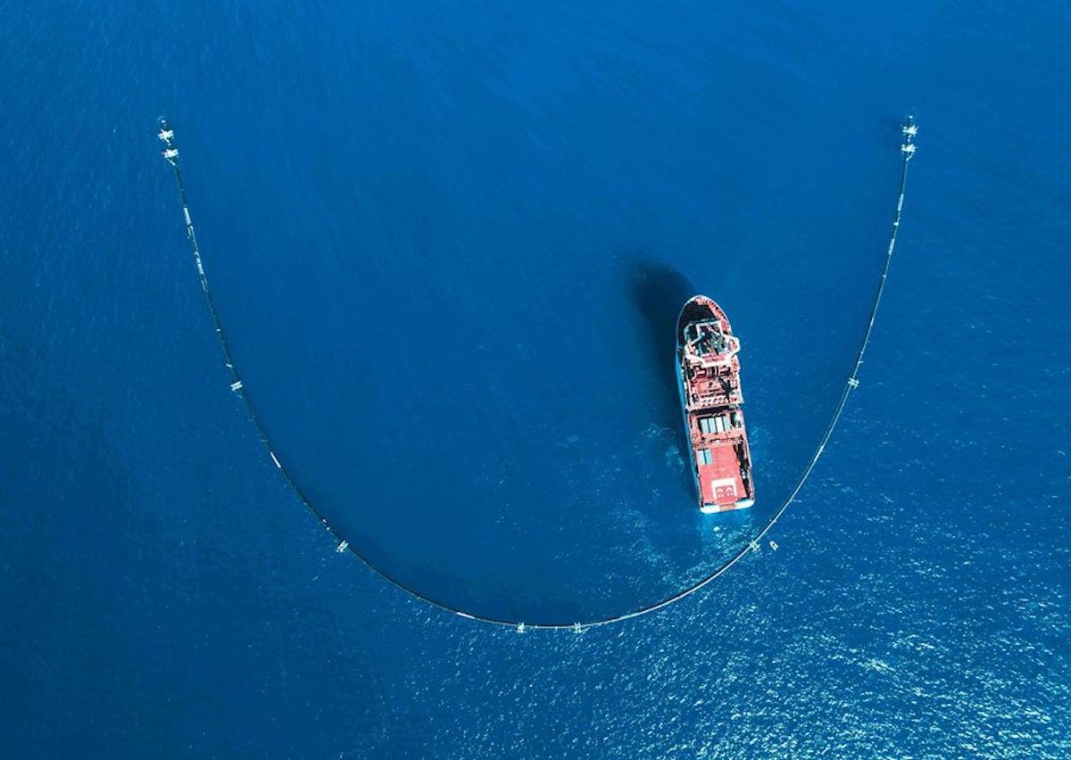 This Ocean Cleanup Is The Largest Ever Undertaken   The Ocean Cleanup 1200x852 