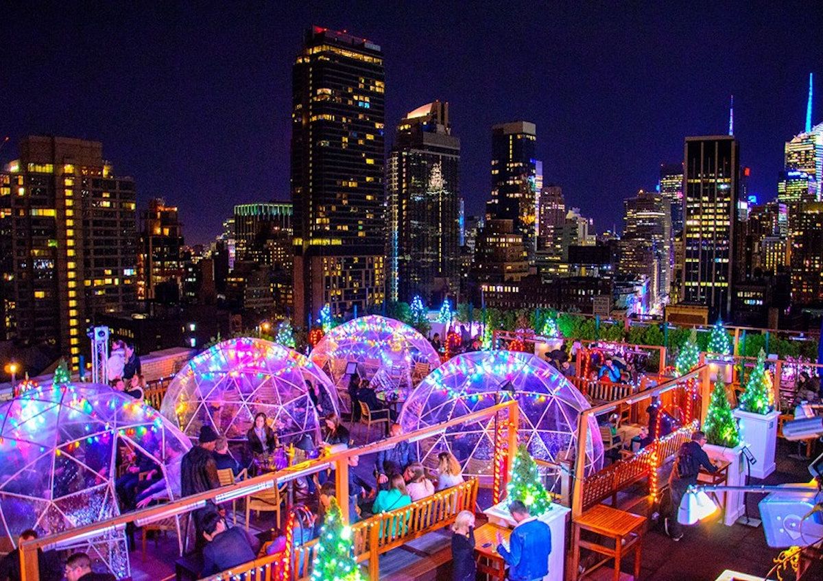 Best enclosed rooftop bars in New York City for winter