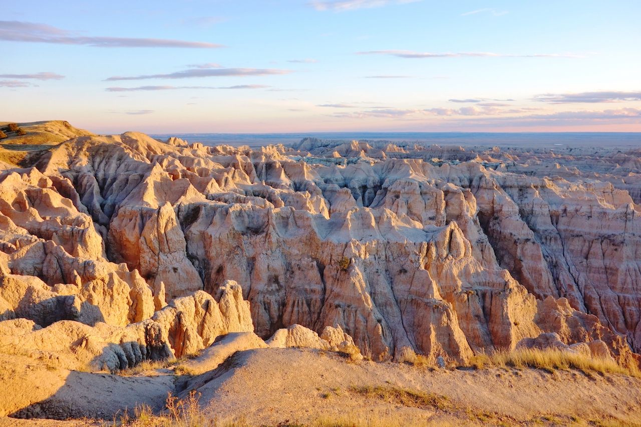 Badlands National Park in South Dakota