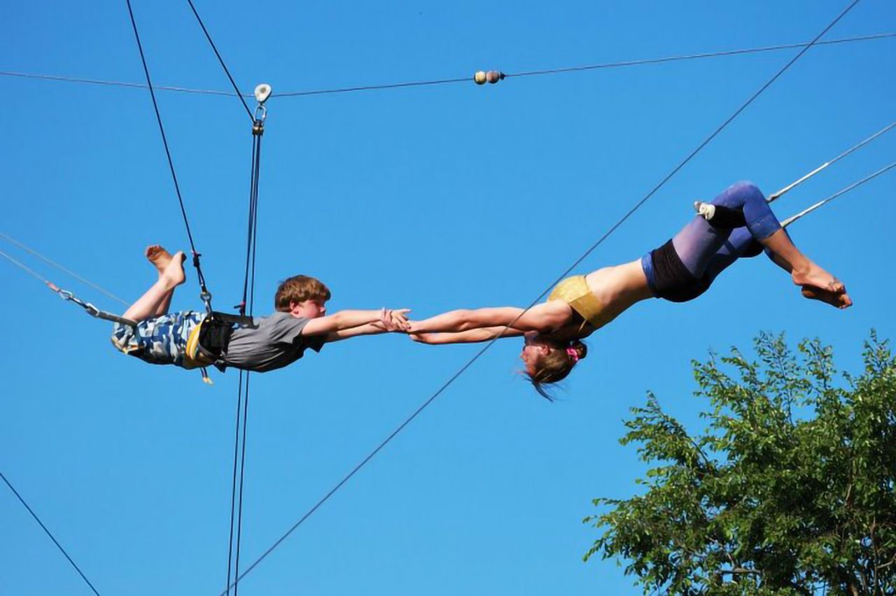 Regents Park flying trapeze