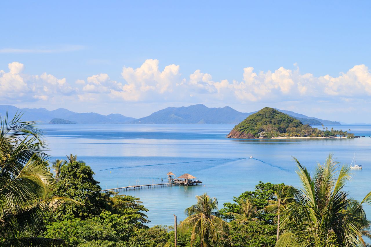 The beautiful Koh Mak island in Thailand