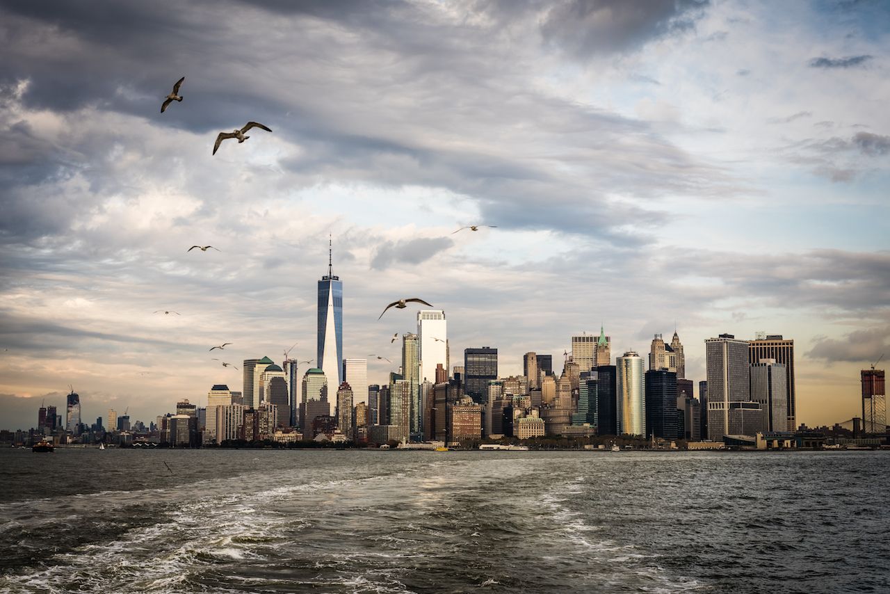 View of NYC skyline