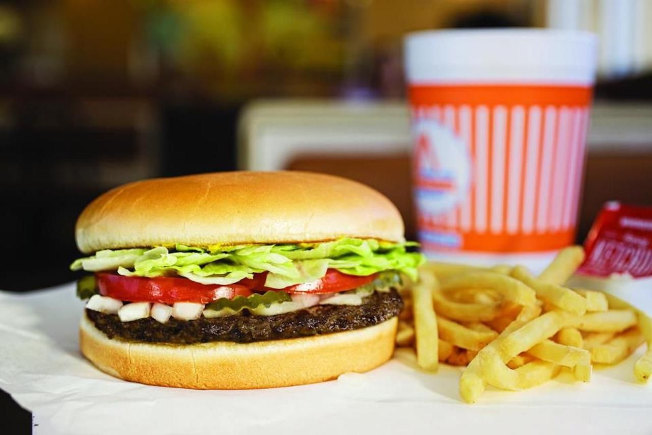 burger and fries from Whataburger