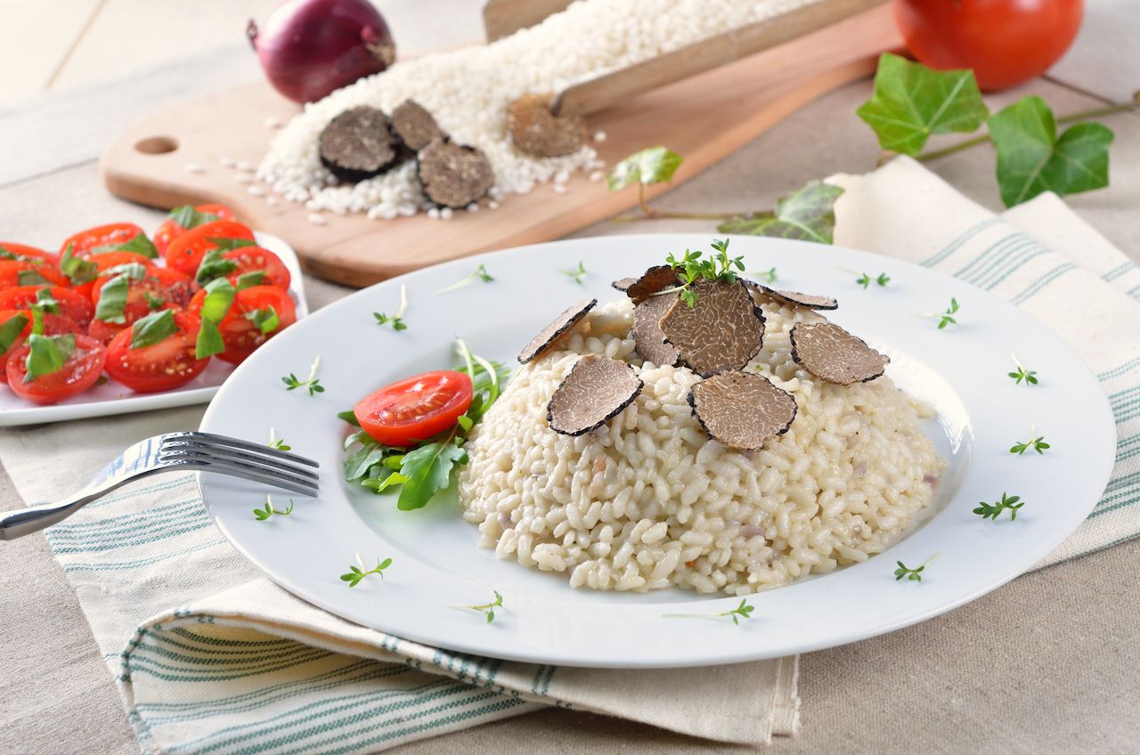 risotto with truffles