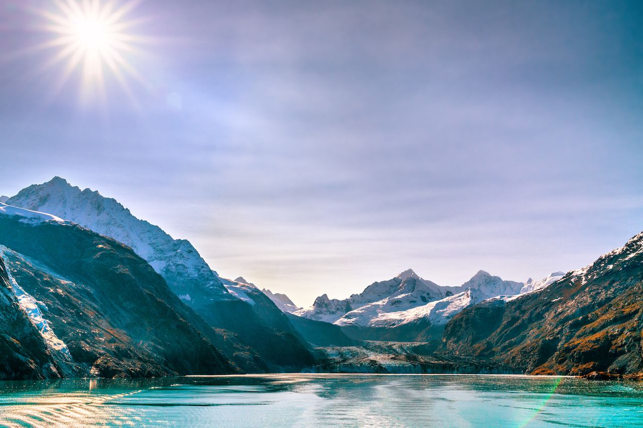 Alaska Cruise Glacier Bay travel landscape view