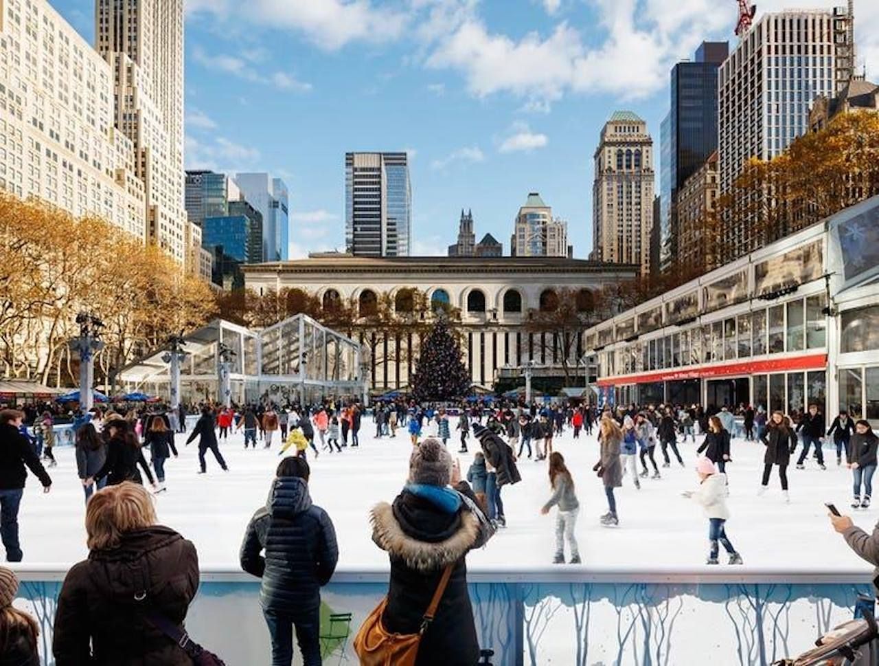 Central Park Winter Ice Skating