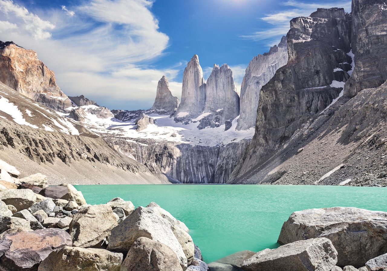 Torres del Paine Mountains, Patagonia, Chile
