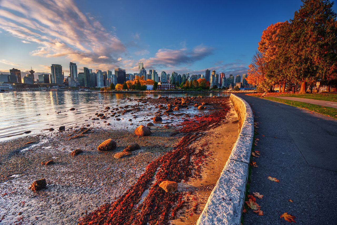 Vancouver in the fall