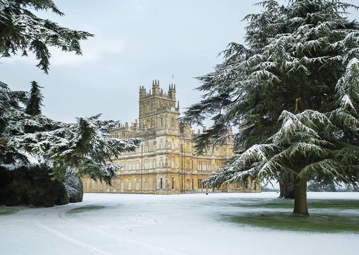 Attend a Christmas Ball at Highclere Castle from Downton Abbey