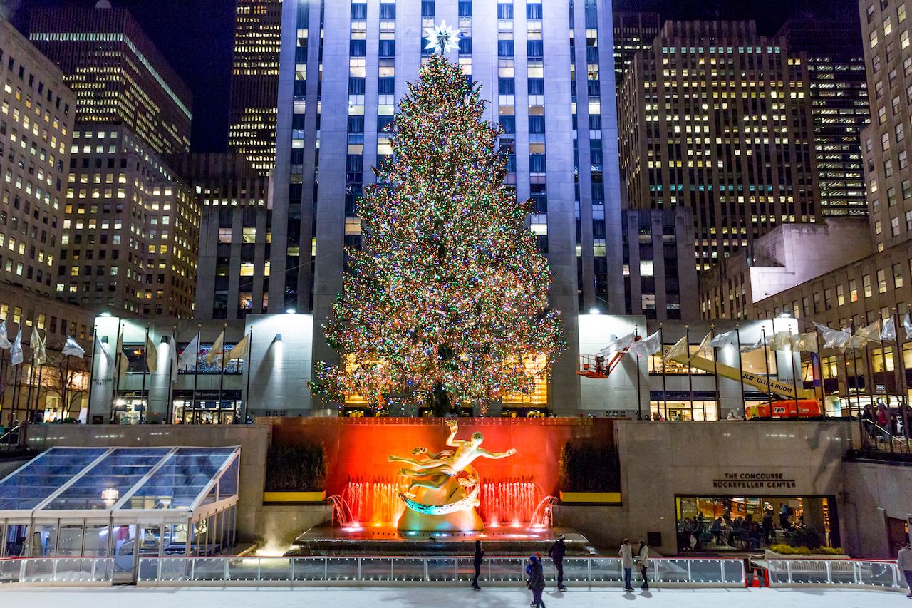Rockefeller Center Christmas tree, New York City