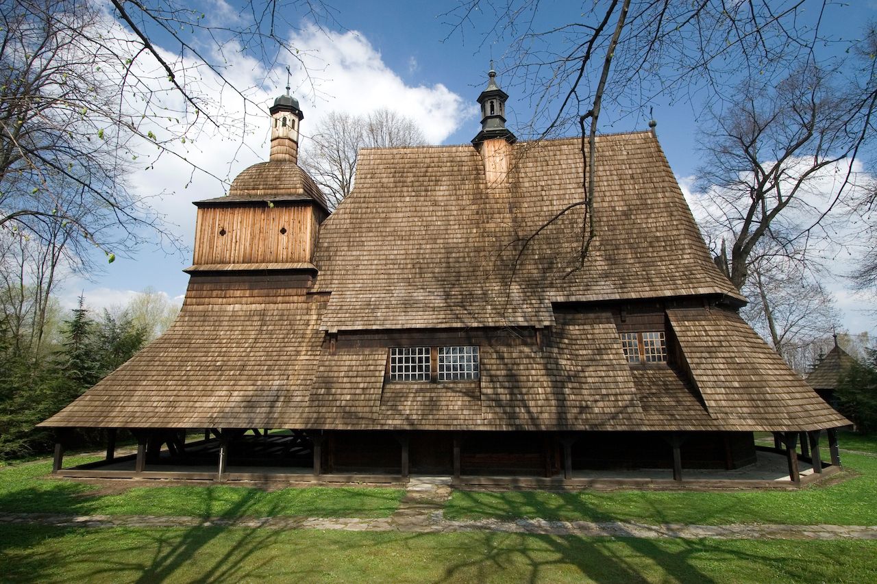 Wooden church in Poland