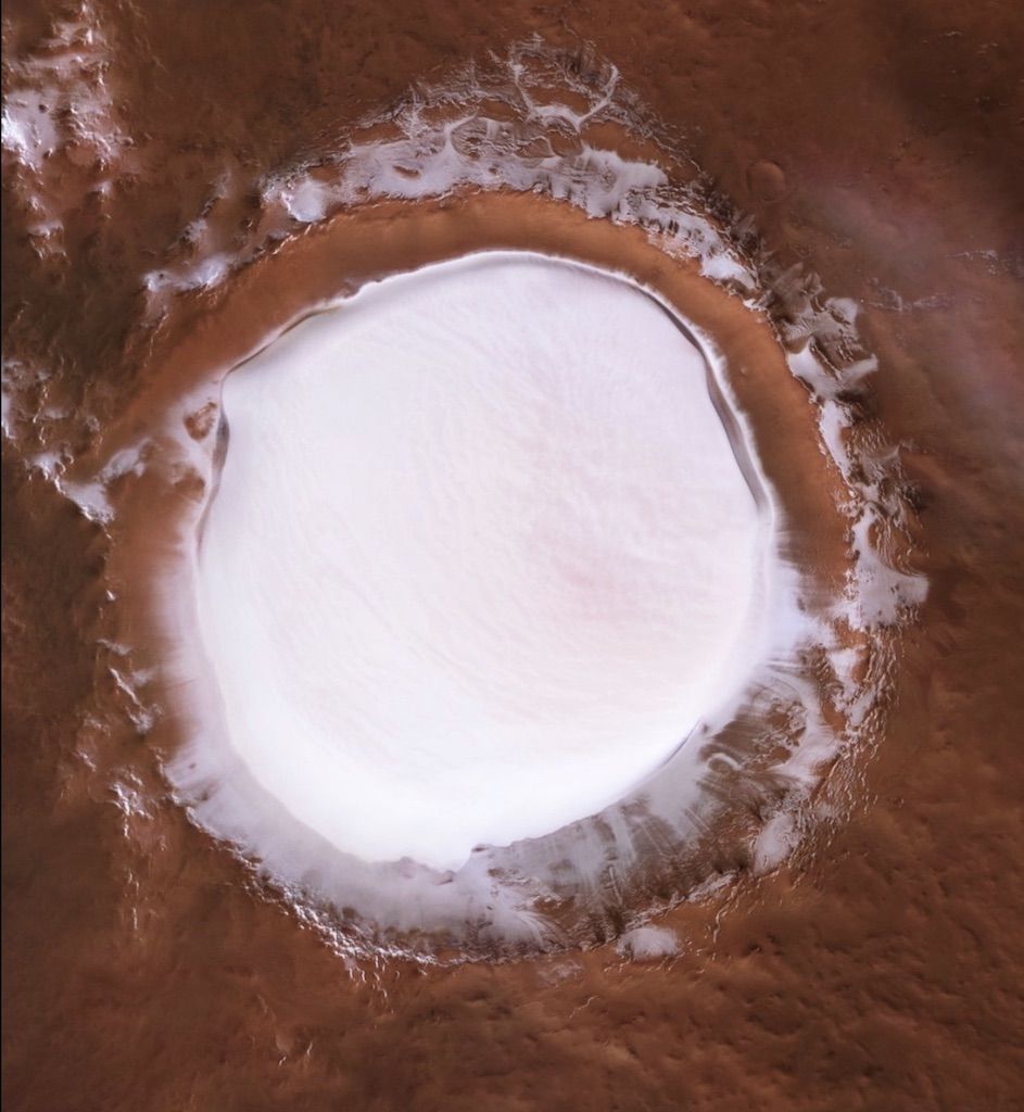 crater on Mars