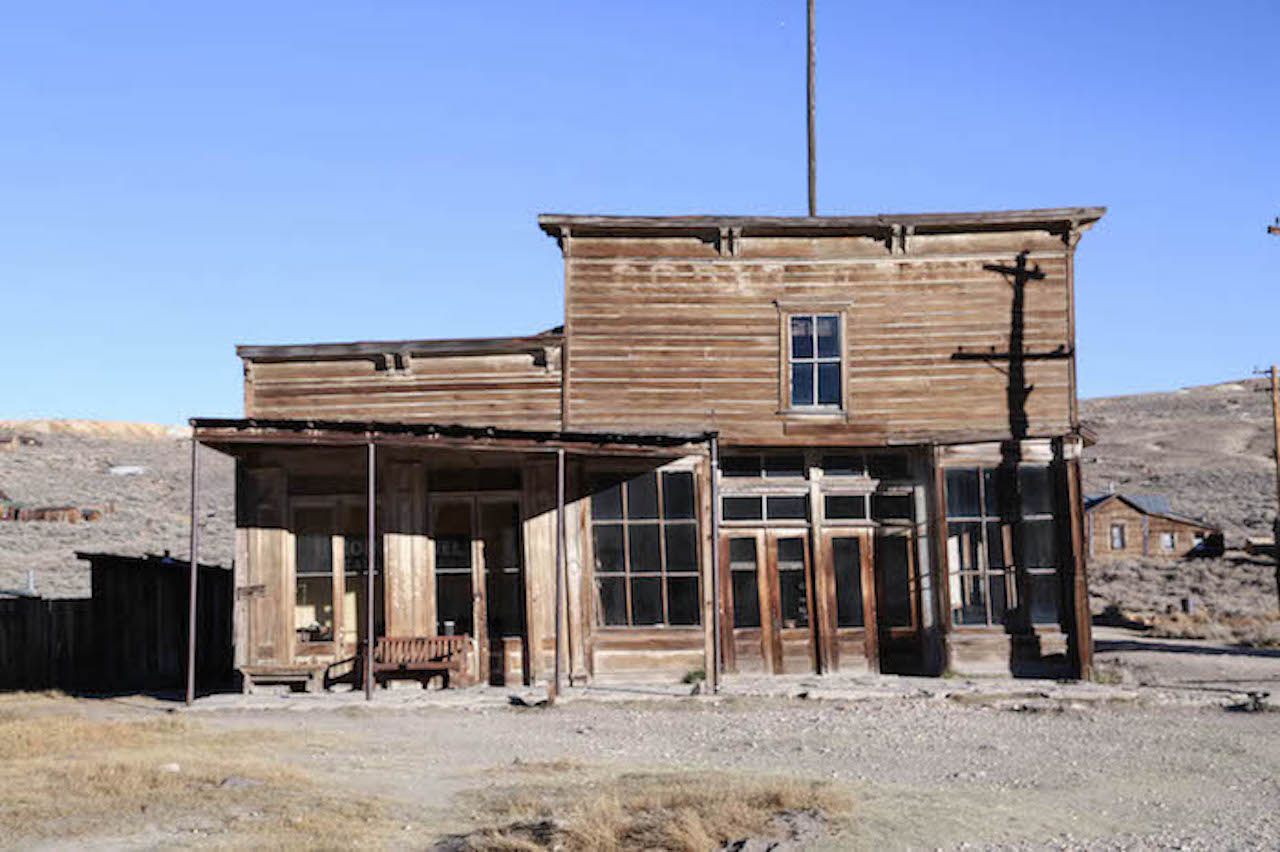 Bodie, California, ghost town hotel