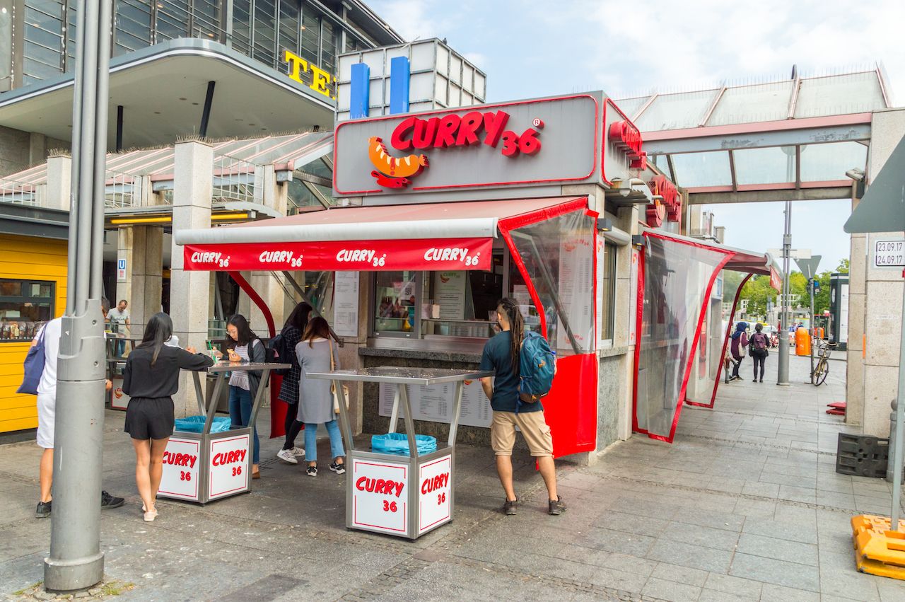 Curry 36 street food restaurant in Berlin