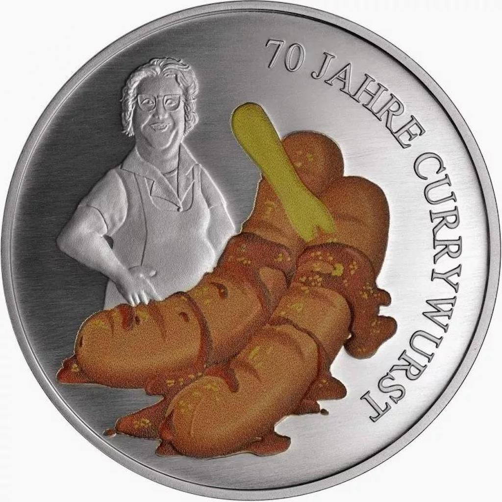 German currywurst coin