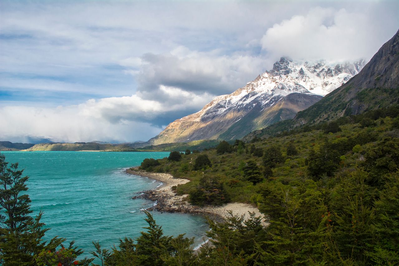 Lake Nordenskjold, shot during W trekking in Torres del Paine