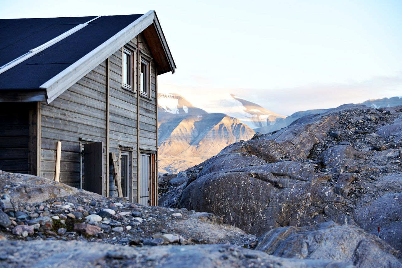 Nordenskiold Lodge in Svalbard