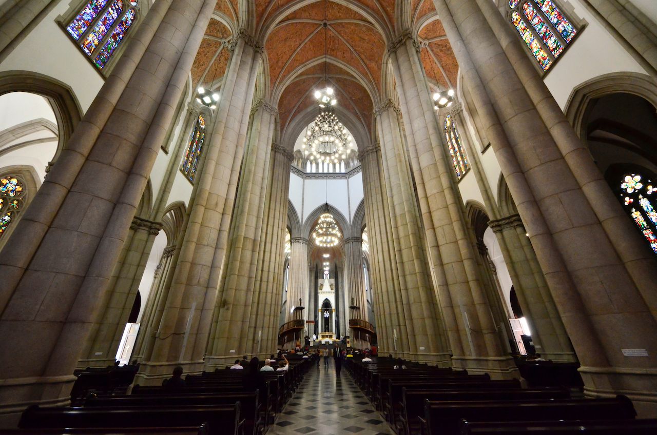Sao Paulo Cathedral in Sao Paulo, Brazil