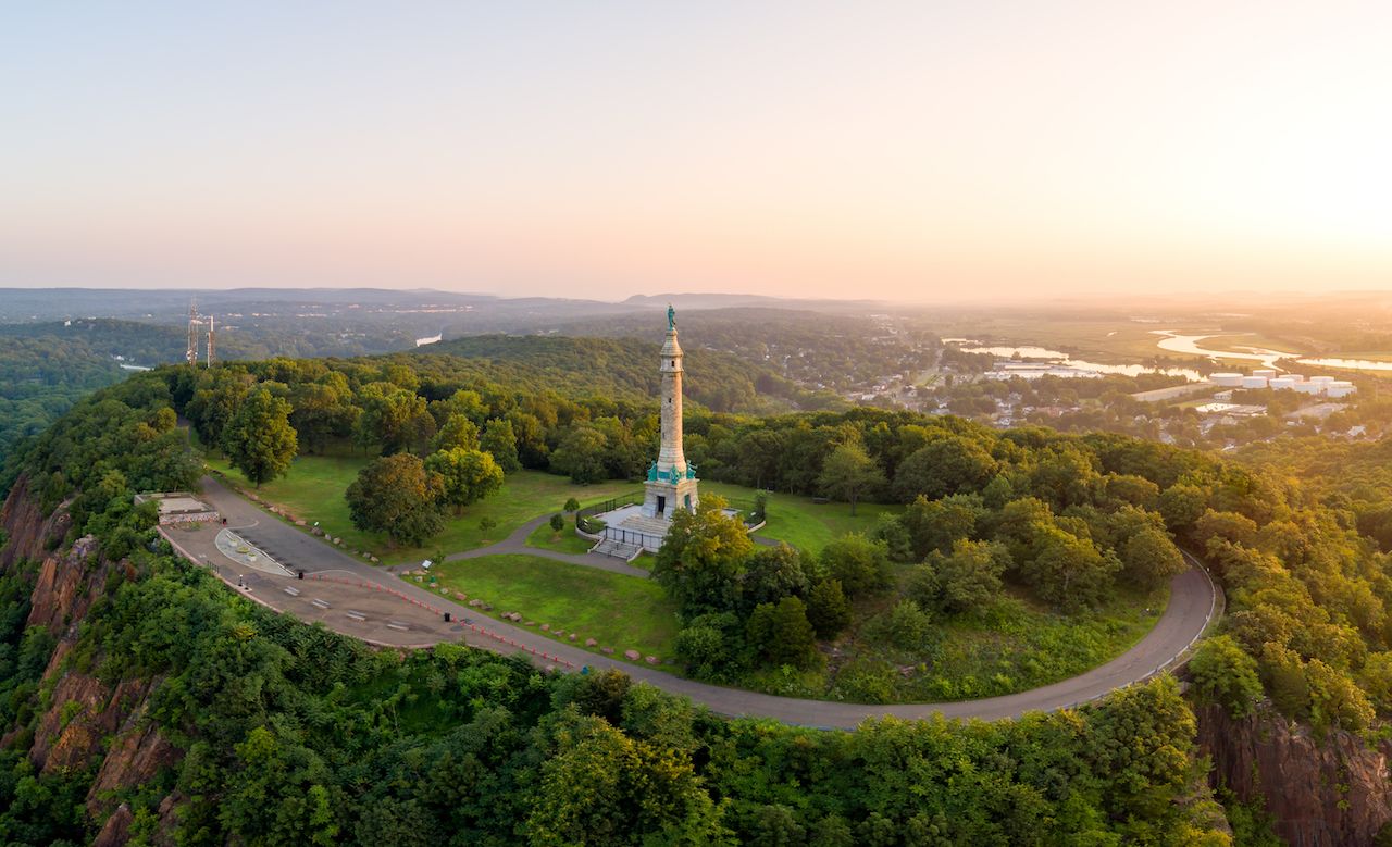 Scenic overview in Connecticut