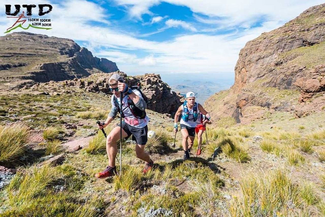 Ultra Trail Drakensberg trail runners