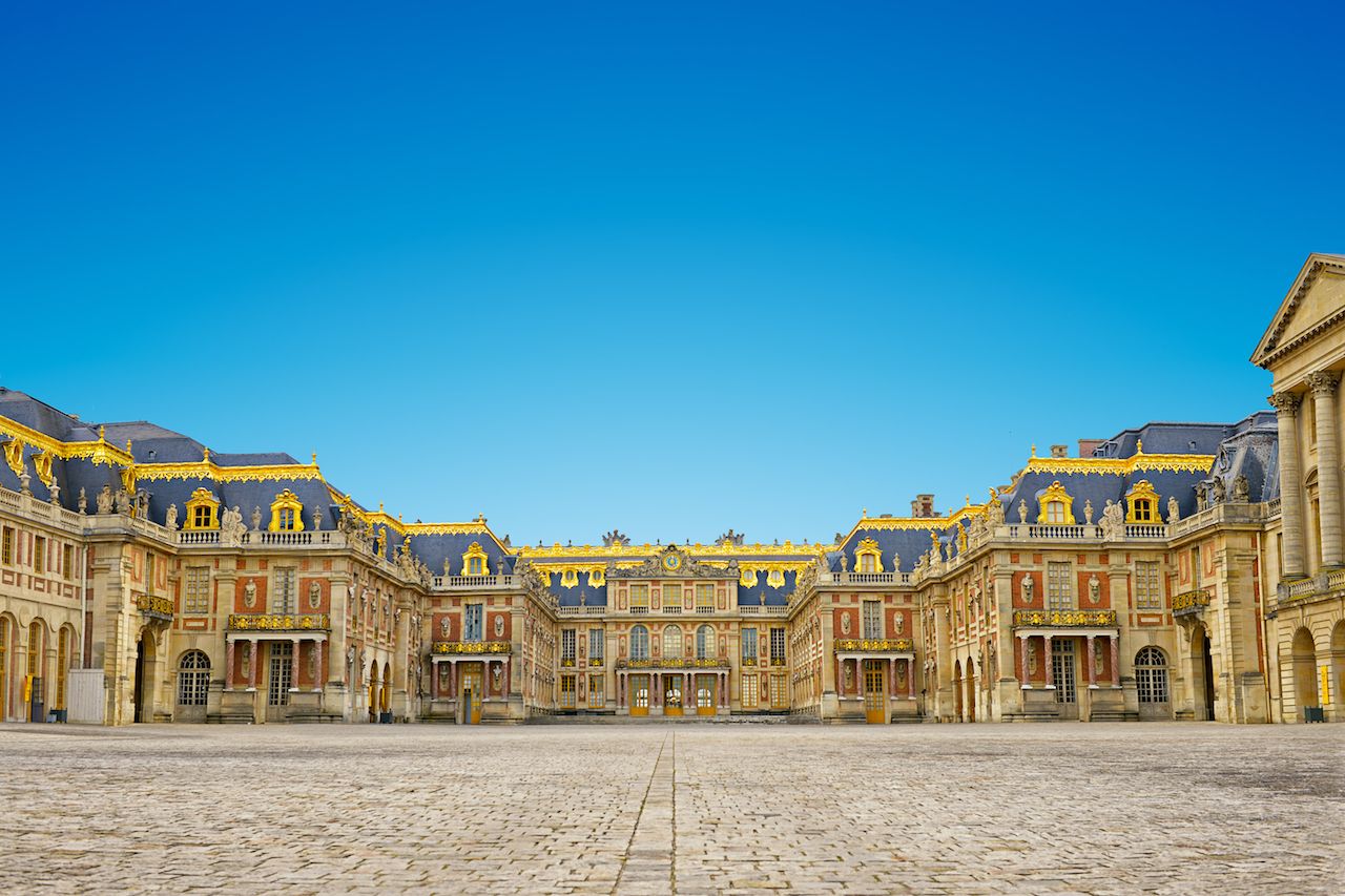 Versailles palace entrance