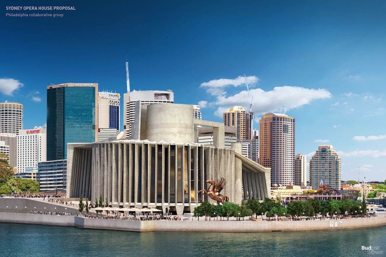 Sydney Opera House design from Philadelphia Collaborative Group