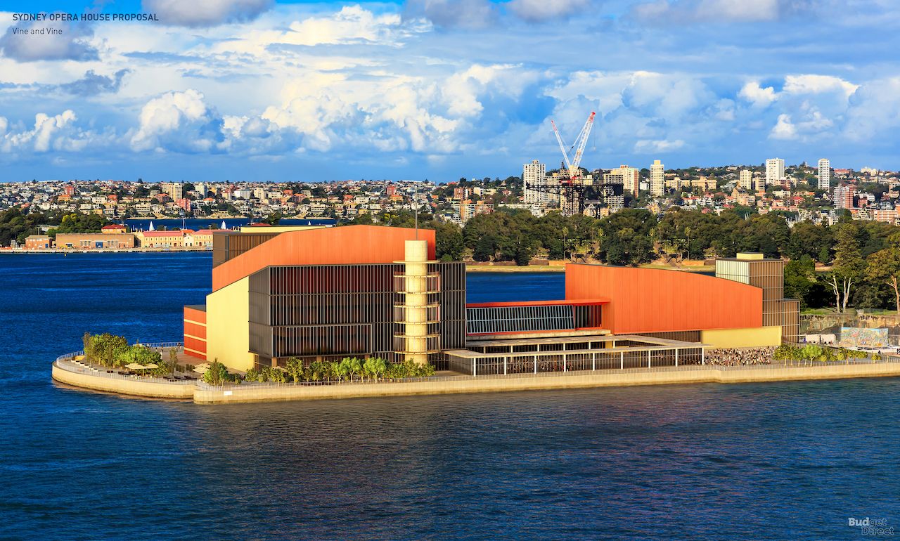 Vine and Vine’s design proposal for Sydney Opera House