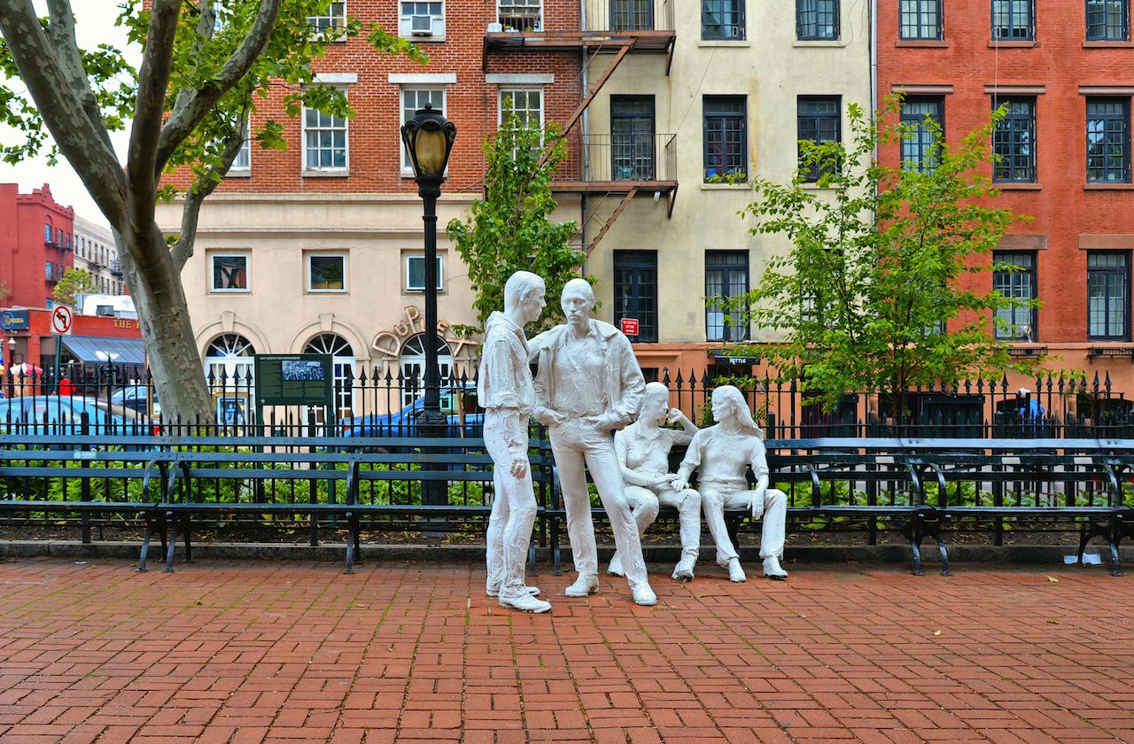 Gay Liberation Monument in NYC