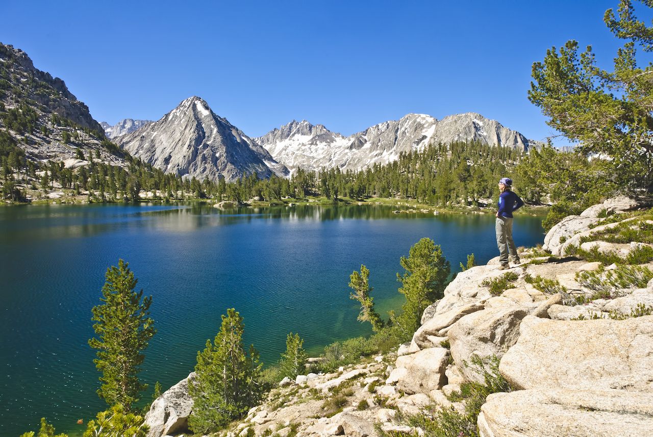 High Sierra Landscape in Kings Canyon National Park, California