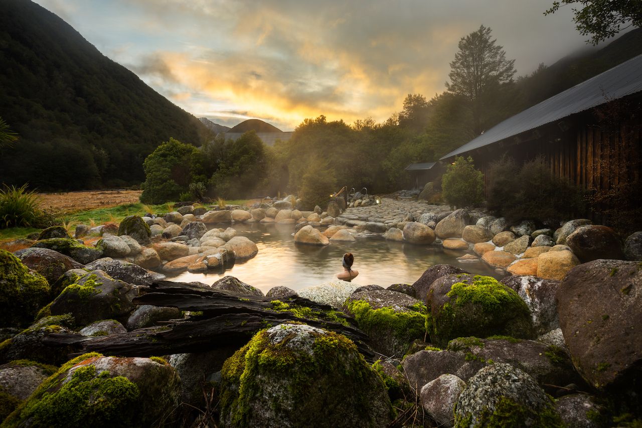 Maruia Hot Springs in New Zealand
