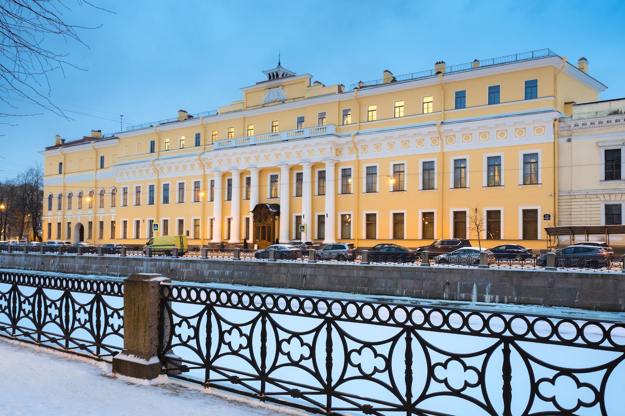 Moika Palace or Yusupov Palace, Russia