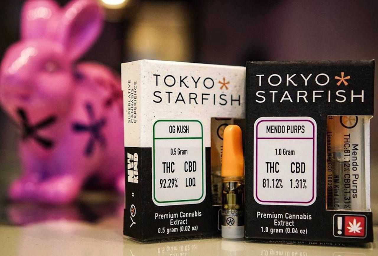 Tokyo Starfish dispensary products