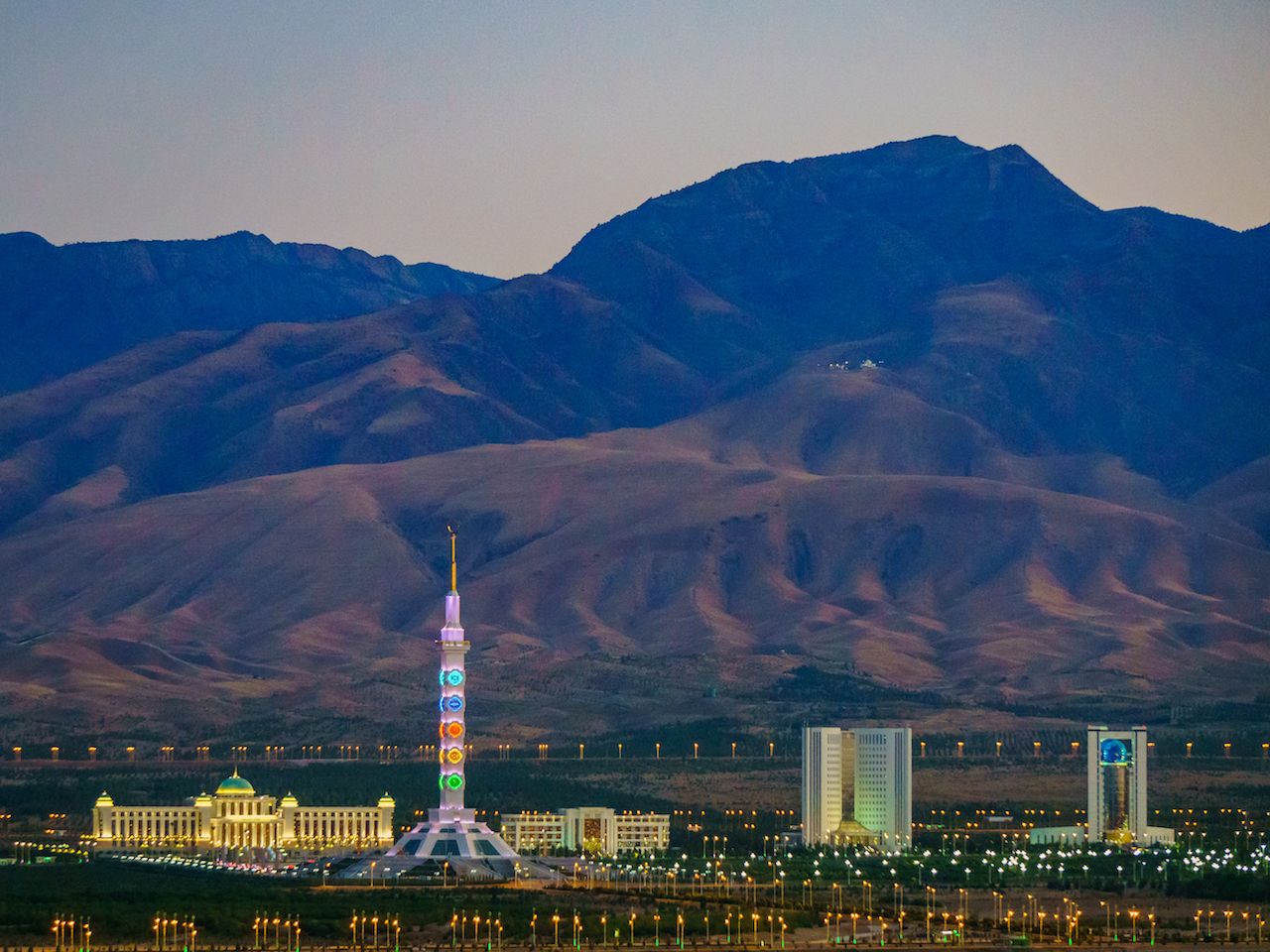 Ashgabat, capital of Turkmenistan