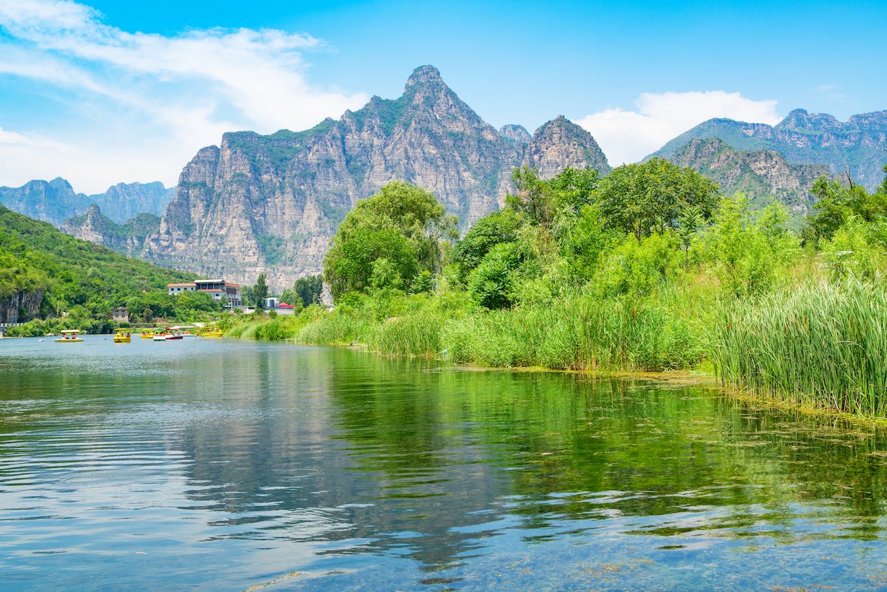 Beijing Shidu landscape scenery