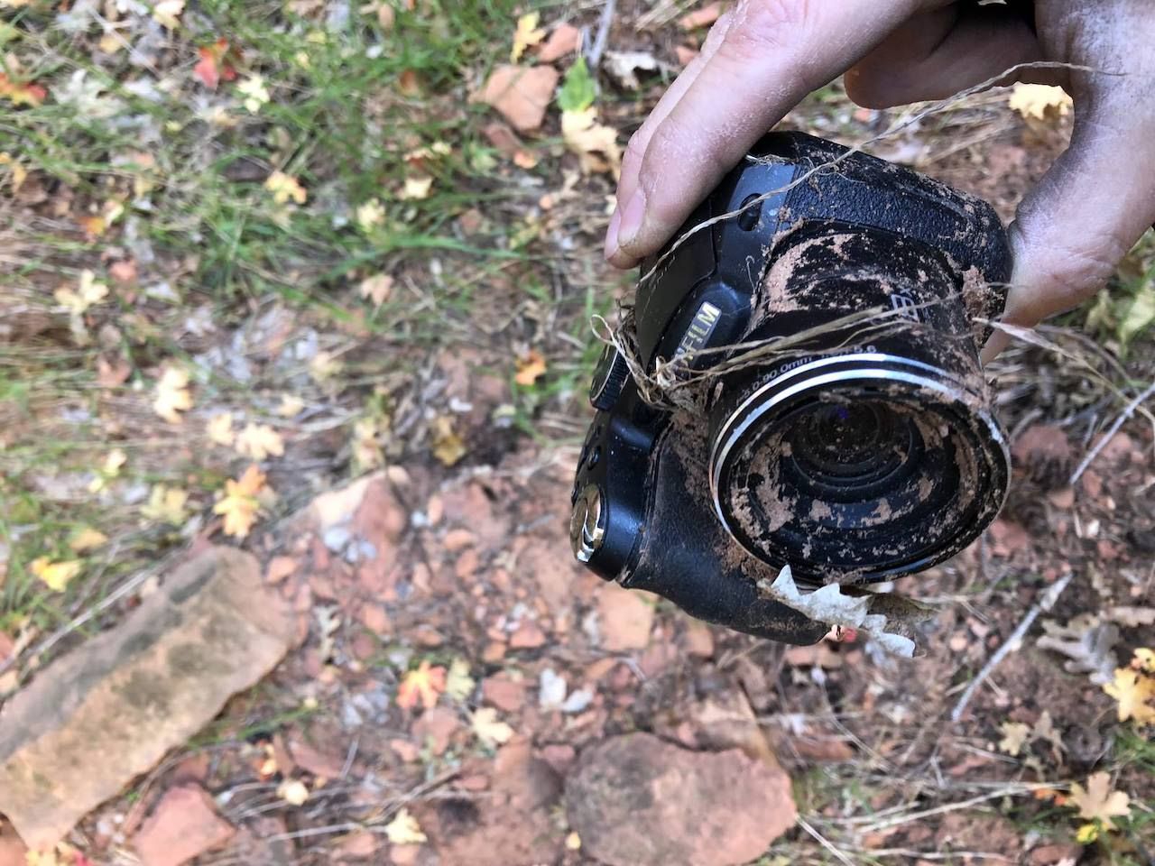 Camera found in Zion