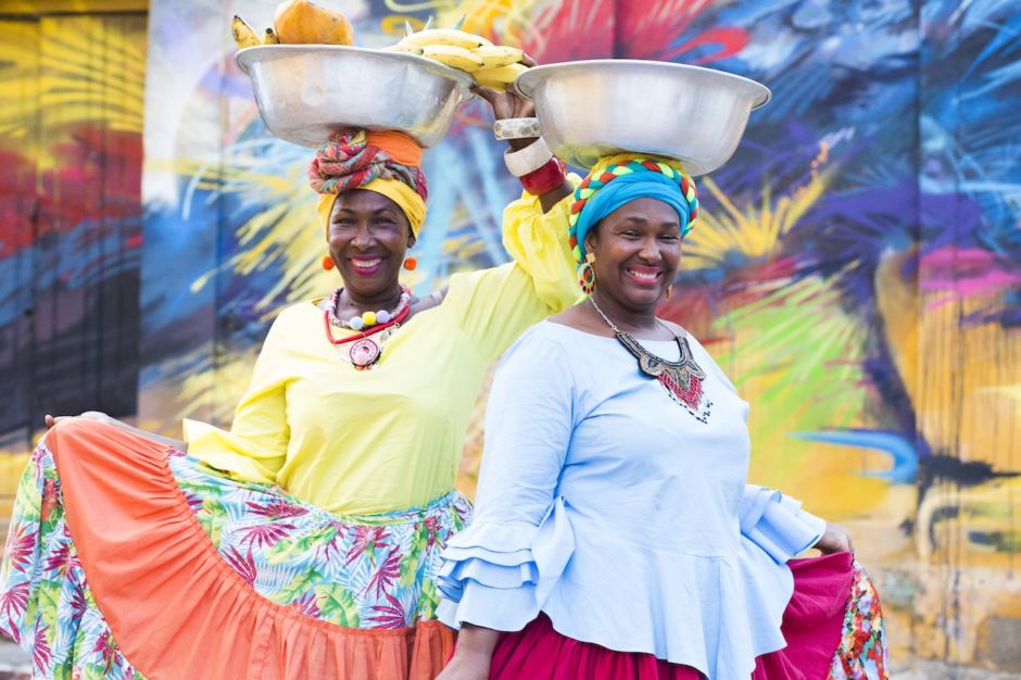 Colombia Cartagena portrait feel the rythm